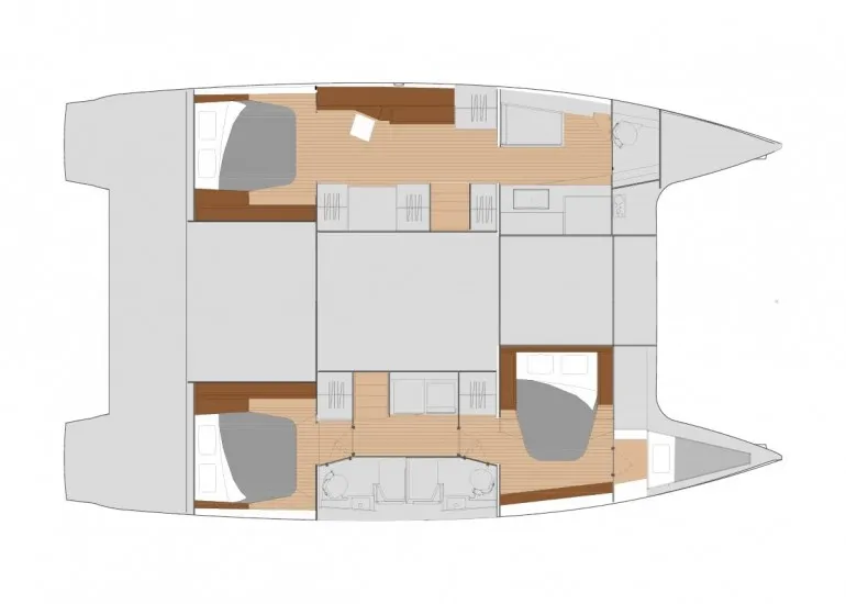Charter a 14m Fountaine Pajot Saona 47 in Annapolis
