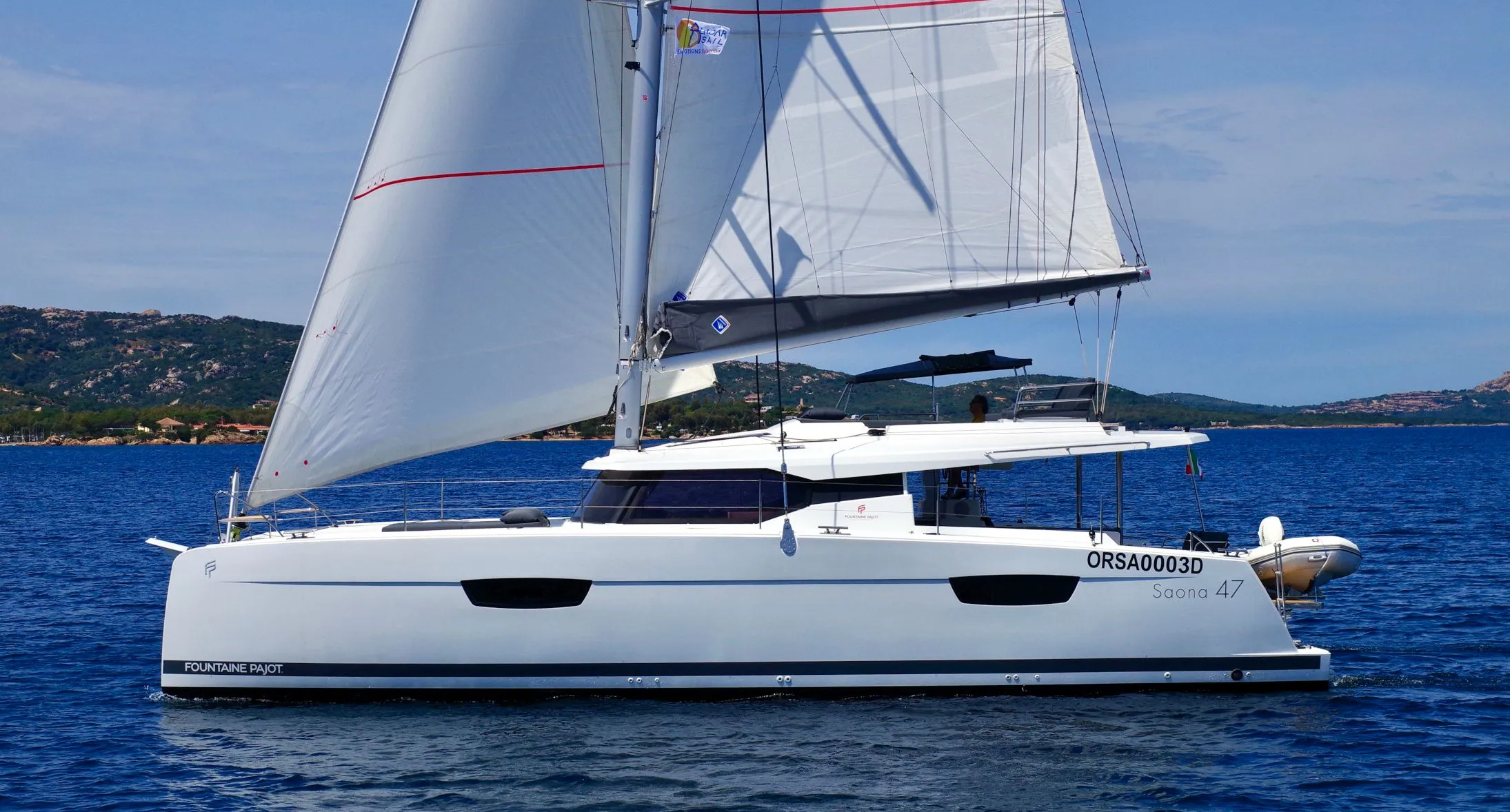 Explore Cannigione on a 13.94m Rental Boat