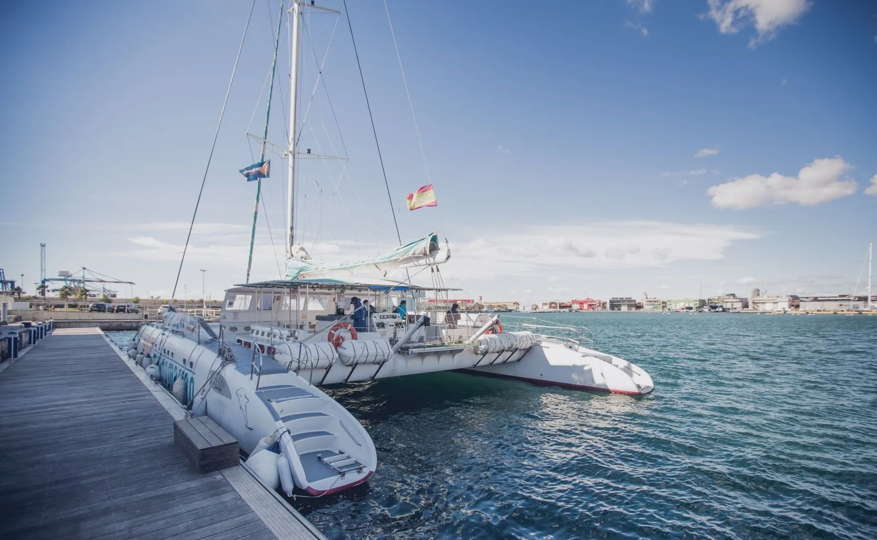 Charter a 23m Catamaran in Valencia
