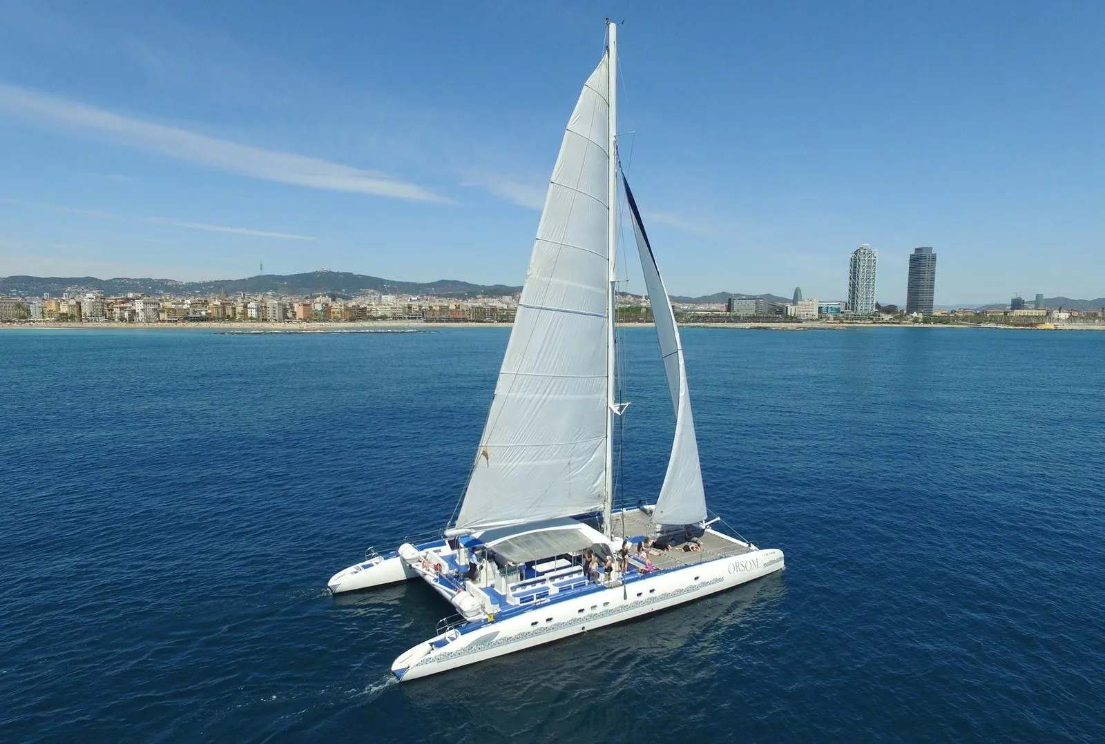 22.8m Barcelona Fountaine Pajot Taiti 75 Catamaran Hire