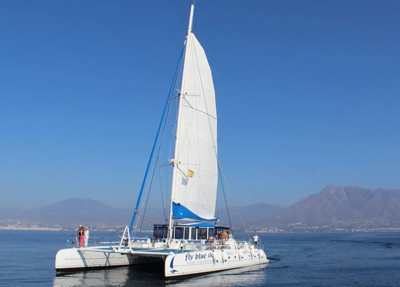 Explore Marbella on a 24m Rental Catamaran Fountaine Pajot Taiti 80