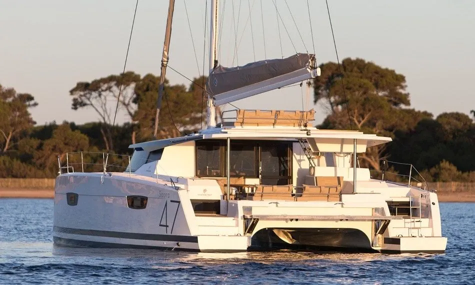 13.94m Olbia 6 Cabin Catamaran Hire