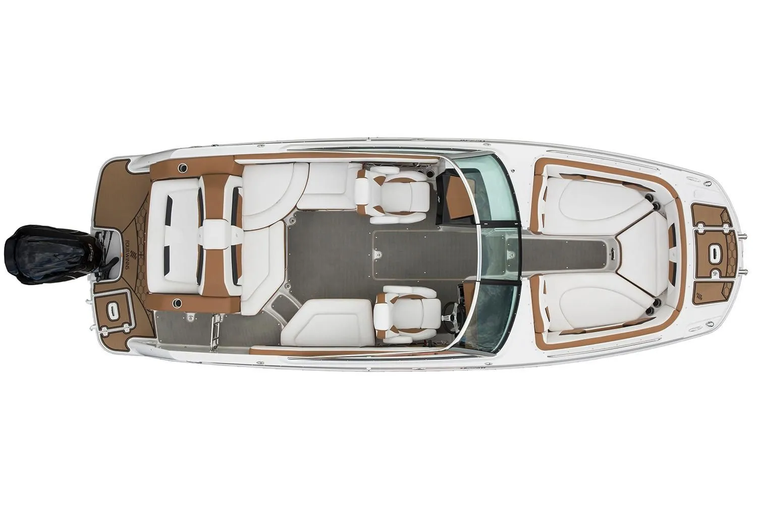 Rent a 7.5m Four Winns 240 Motor Boat in Bol