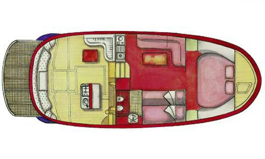 10.89m Positano Motor Yacht Hire