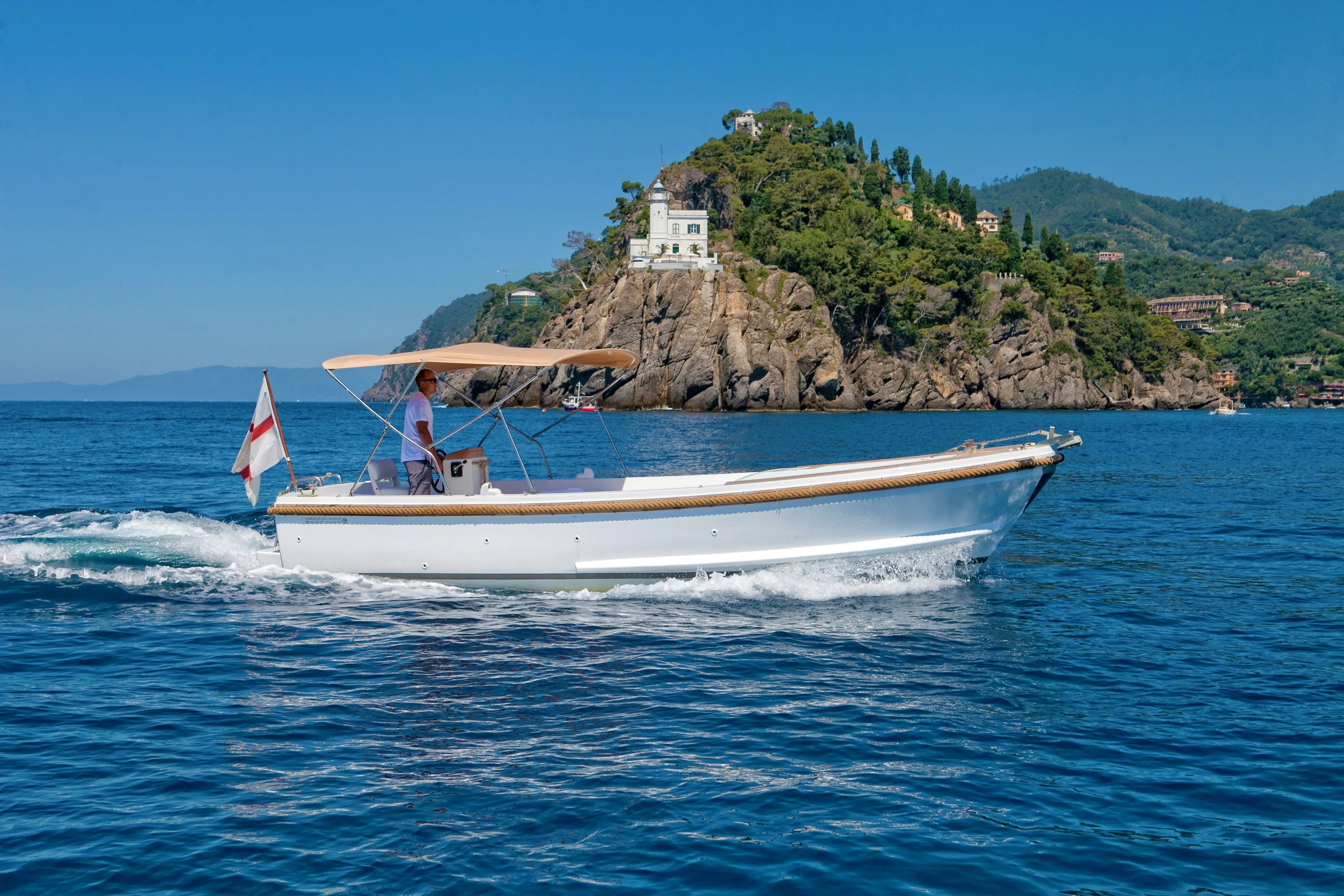 Explore Portofino on a 7.5m Rental Frilvam Nelson 24