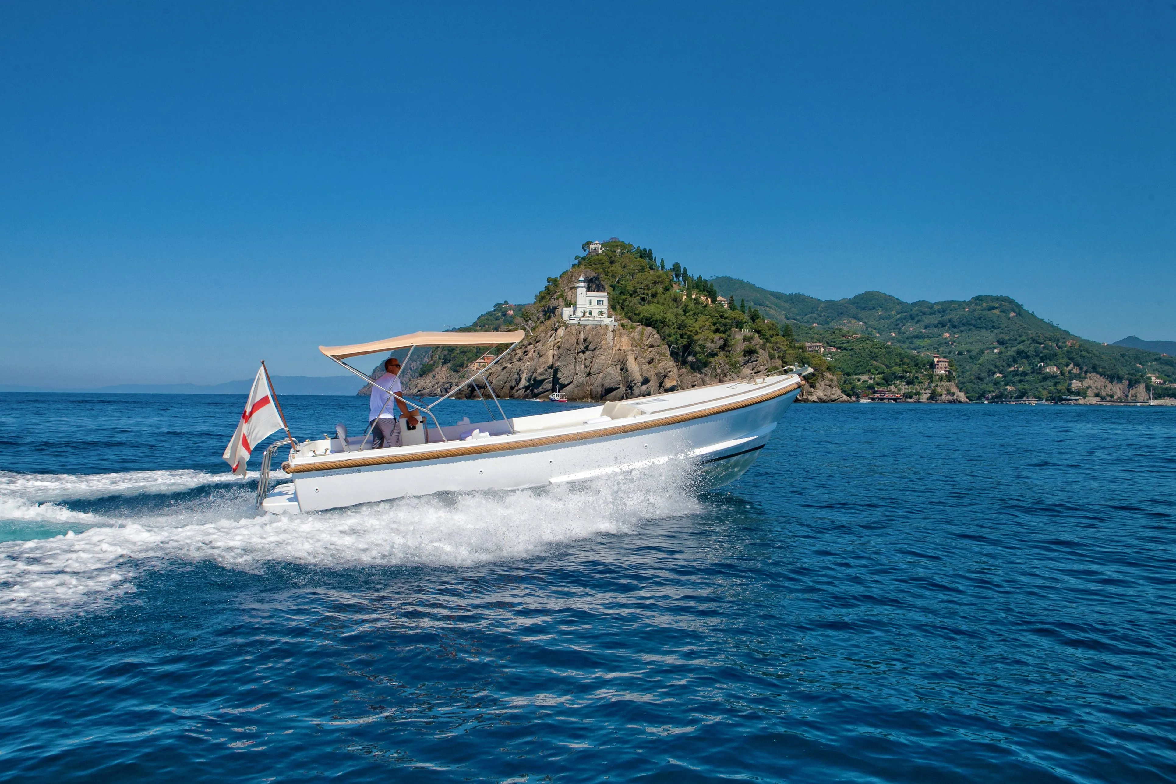 Explore Portofino on a 7.5m Rental Frilvam Nelson 24