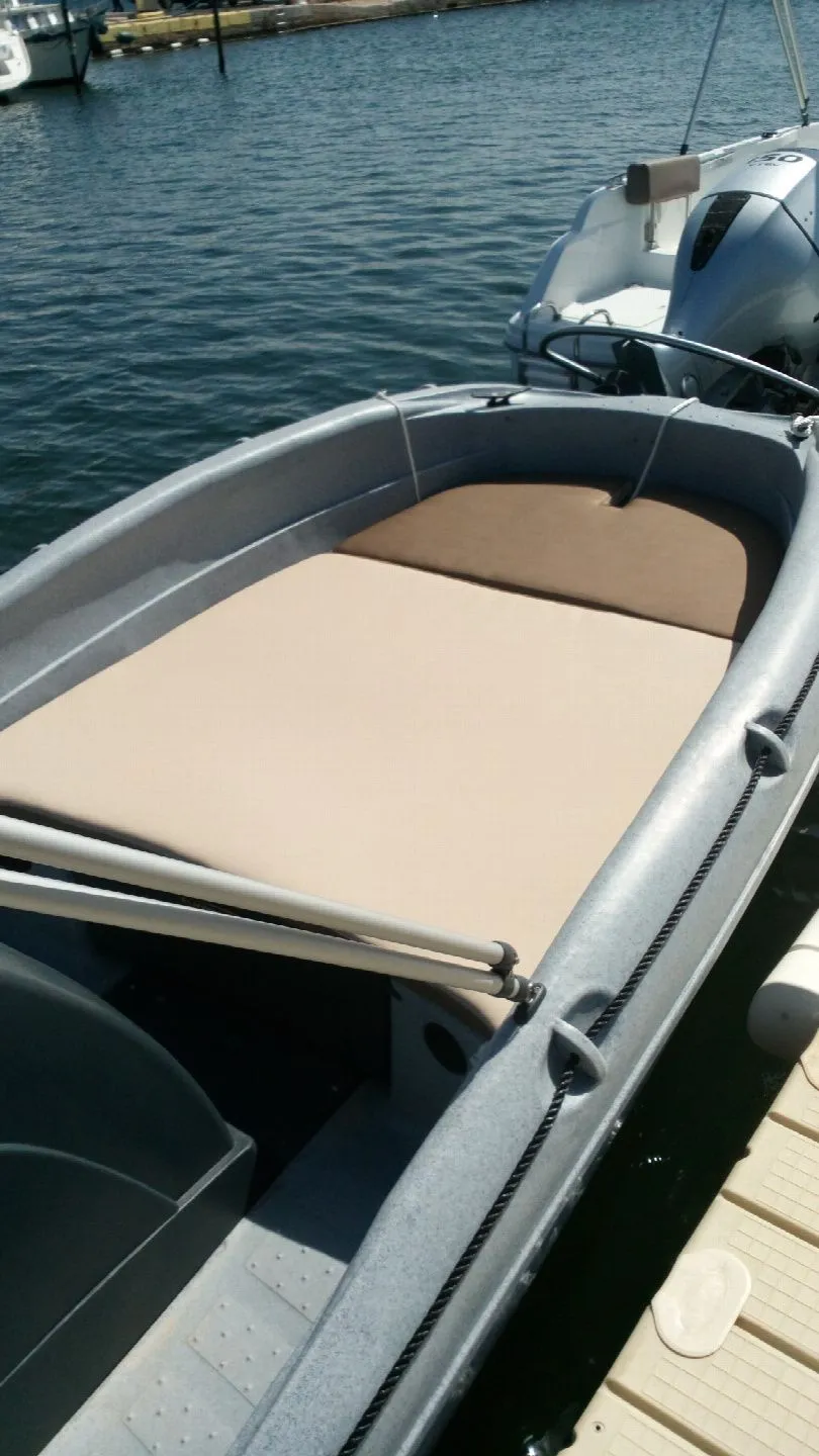 4.5m Cogolin Motor Boat Fun Yak 15 Secu Hire