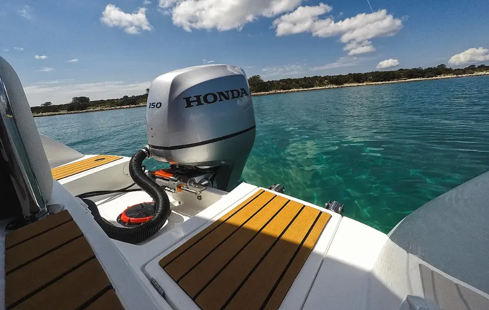 Blue Charter Boat