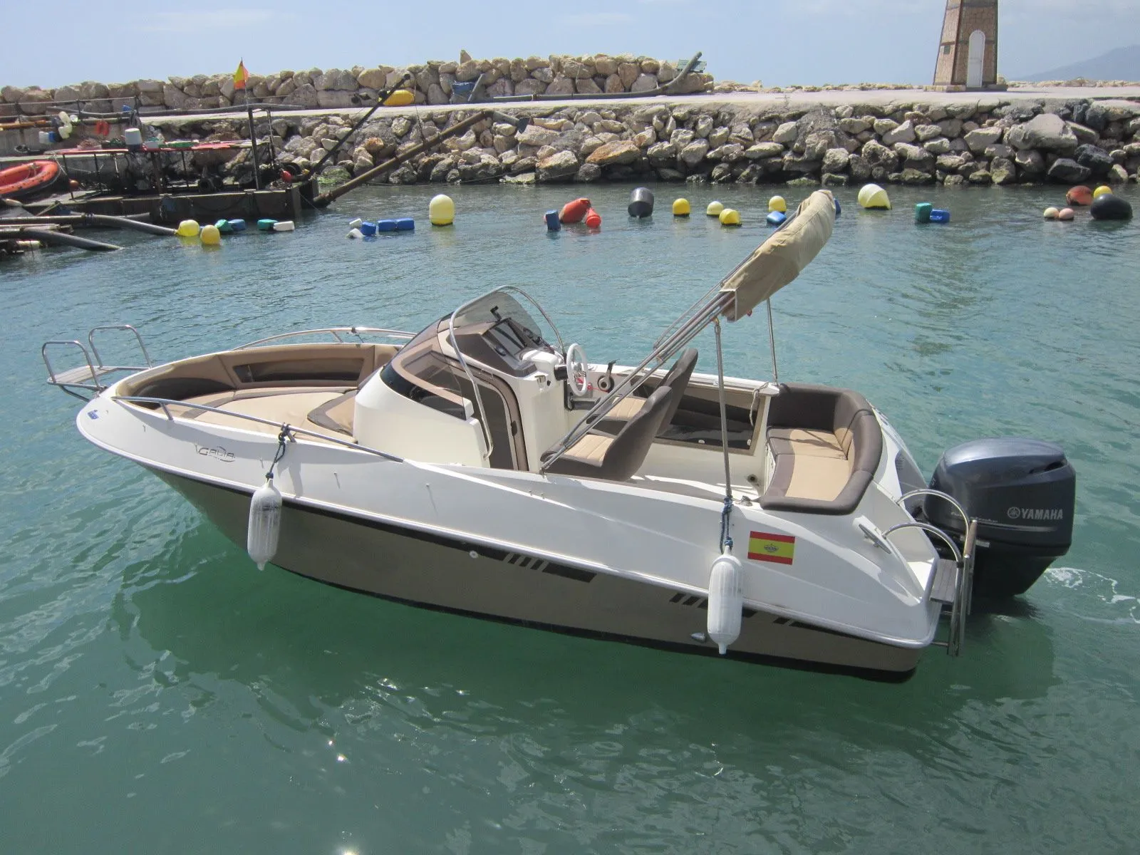 Rent a 5.7m Motor Boat Galia 570 in Málaga
