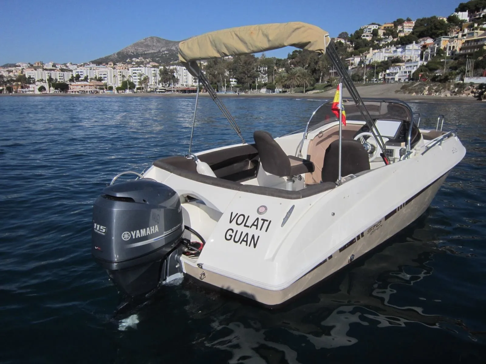 Rent a 5.7m Motor Boat Galia 570 in Málaga