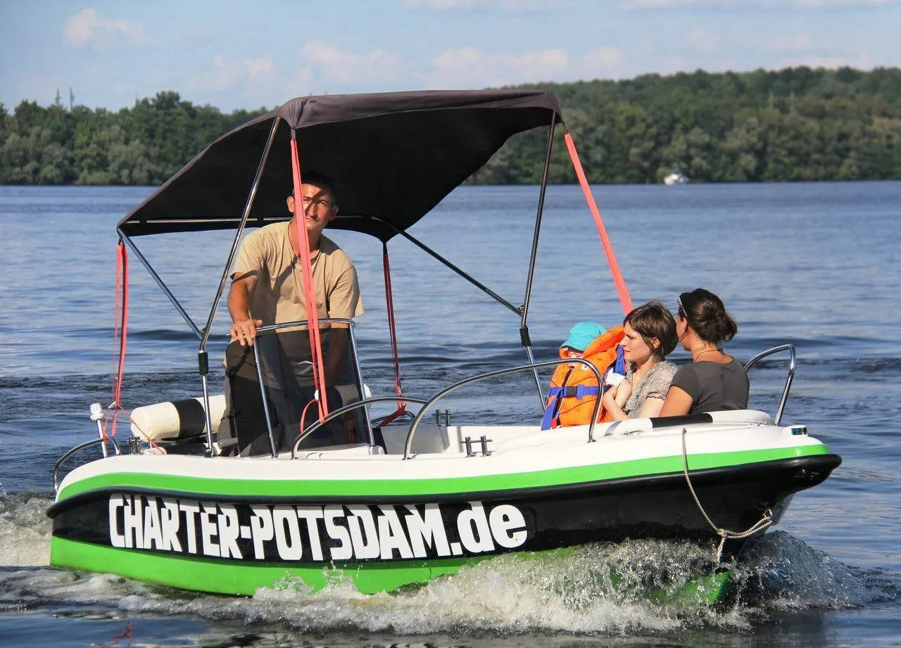 4.7m Potsdam Motor Boat G.Boat Fun 470 Hire