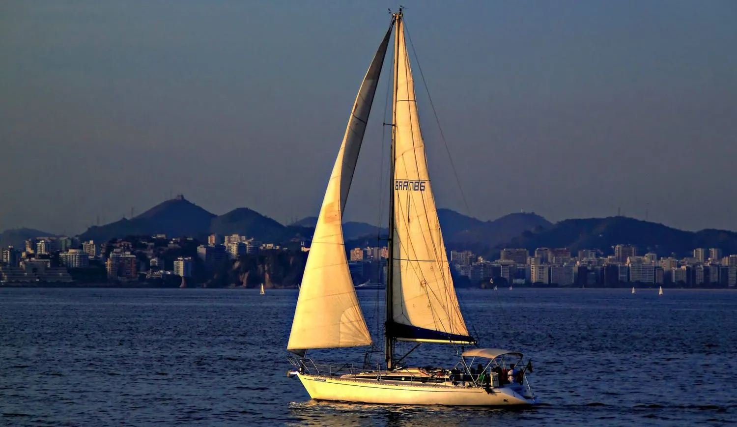 Explore Rio de Janeiro on a 12m Rental Sailing Yacht German Frers 39.5