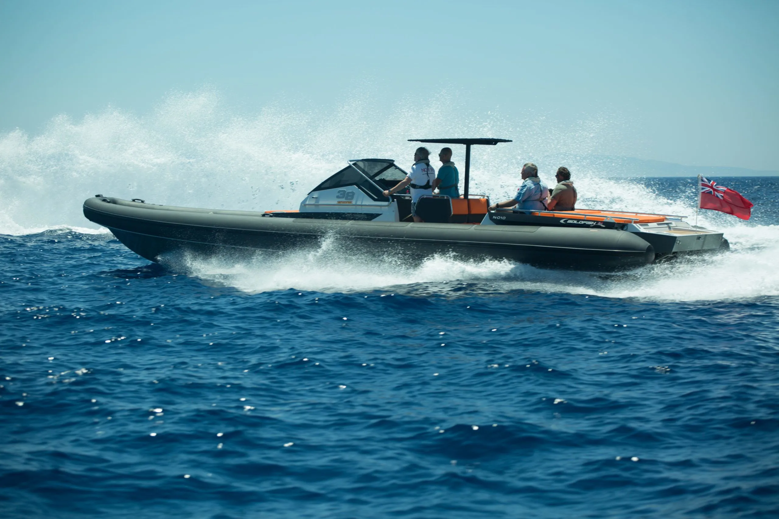 11.7m Antibes Motor Boat Hire