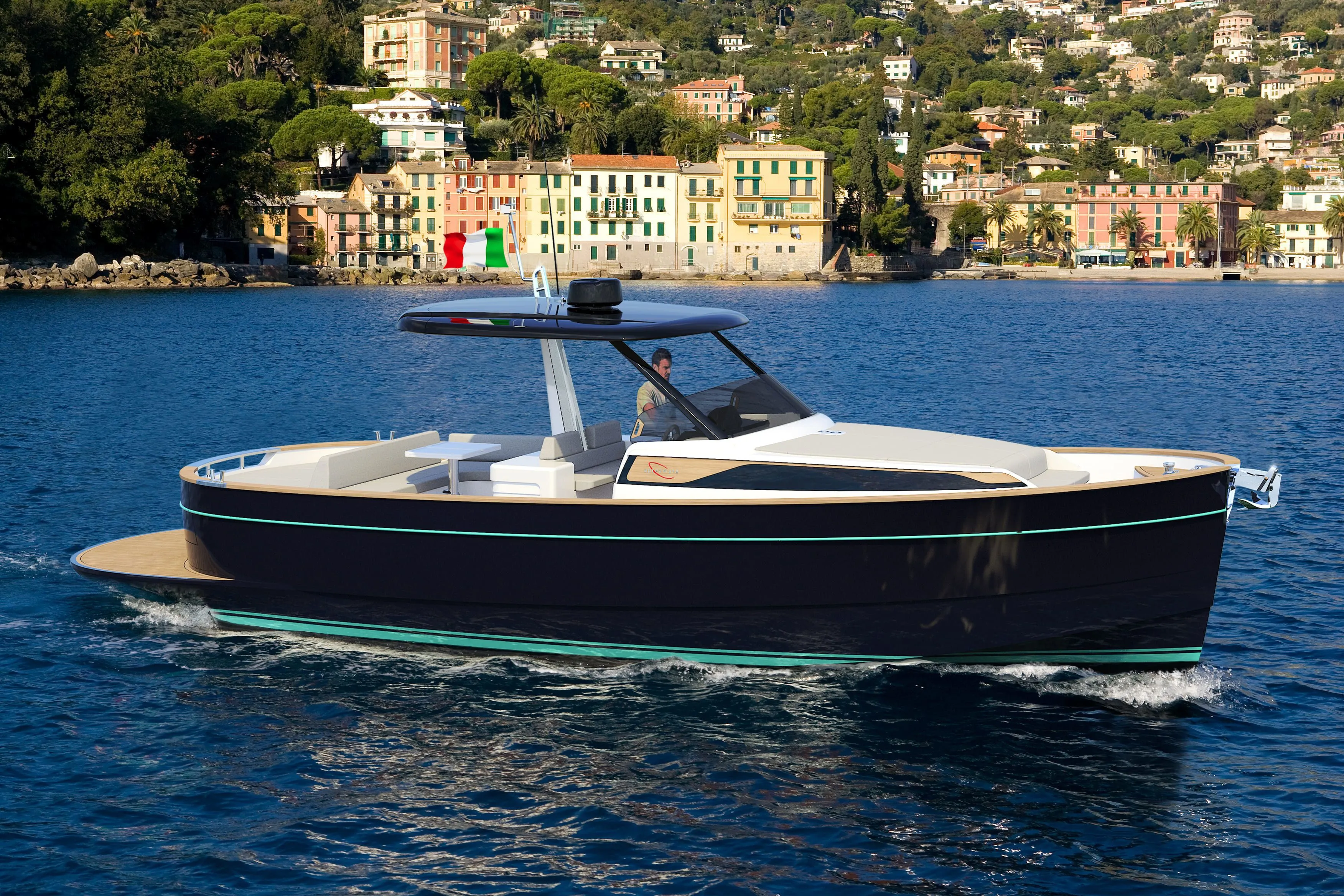 Explore Marina Grande on a 11.4m Rental Boat