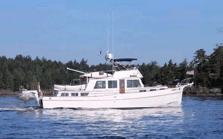 15.4m Nanaimo Grand Banks Classic 49 Motor Yacht Hire