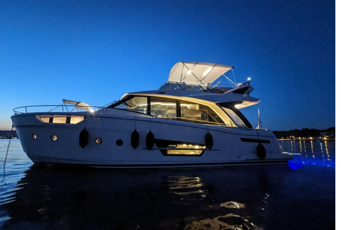 Explore Baska Voda on a 15.57m Greenline 45 Fly Motor Yacht Rental