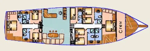 Princess Nazan Deniz Charter Boat - 2