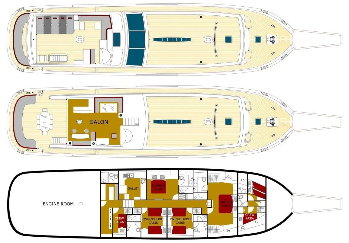 Explore Bodrum on a 31.6m Rental Gulet