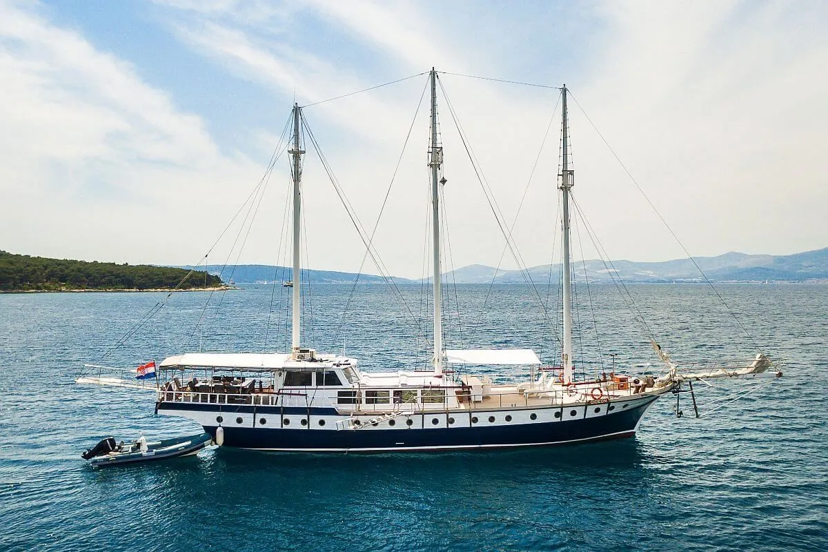 Explore Split on a 32m Rental Gulet