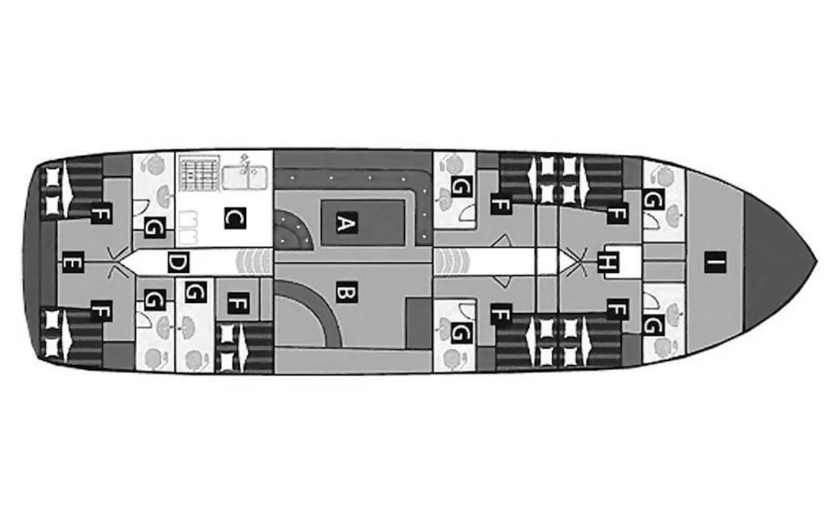 Charter a 32m 6 Cabin Gulet in Tivat