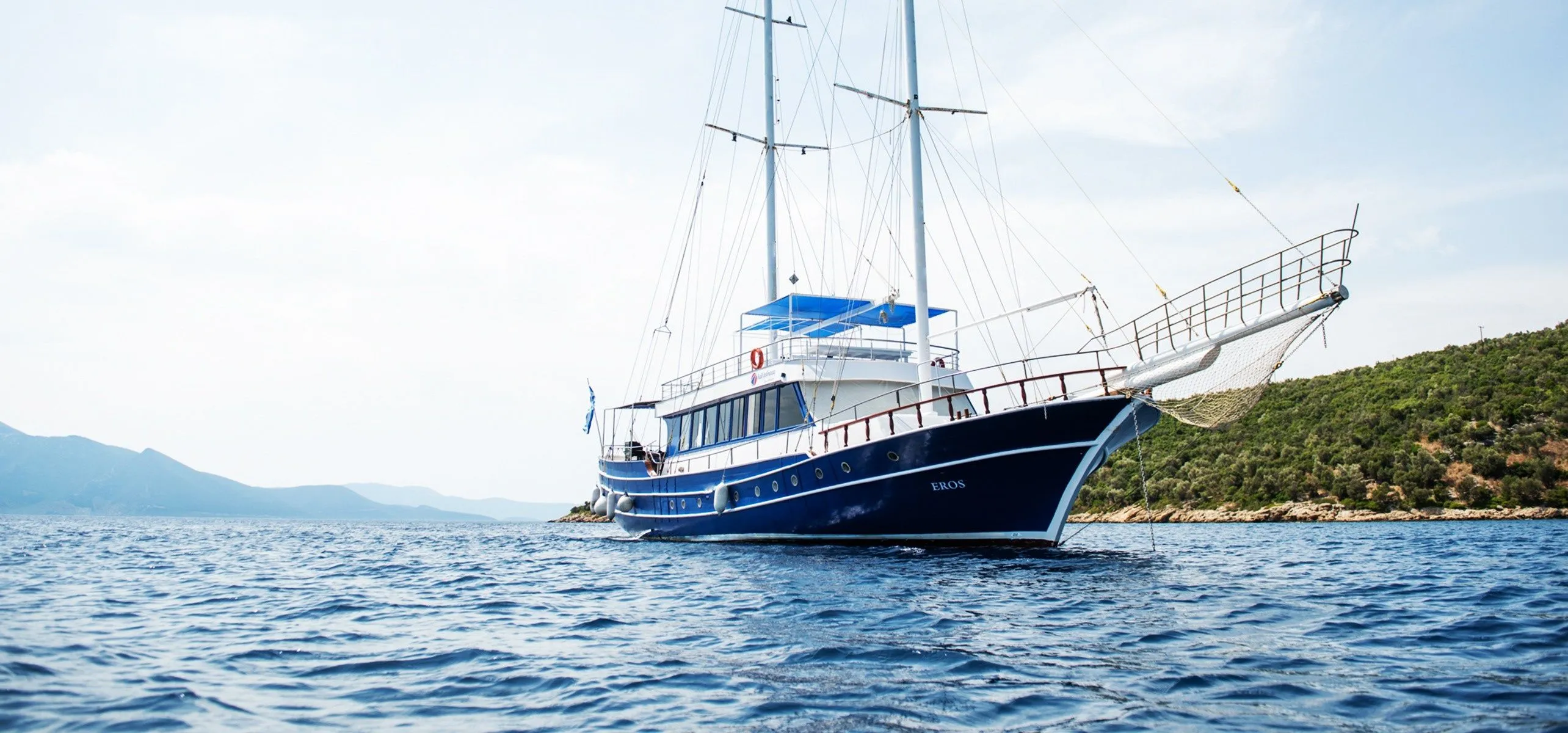 Explore Zakynthos Town on a 33m Rental Gulet