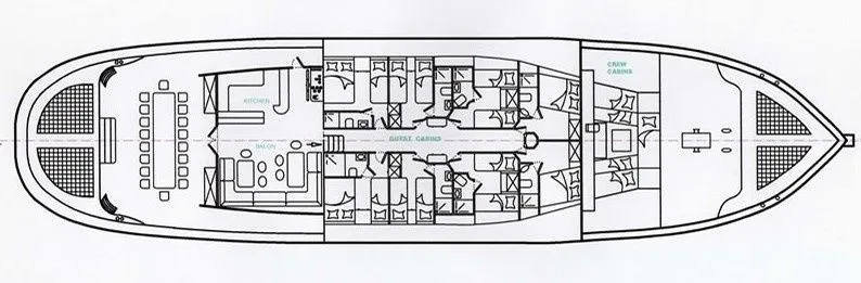 Explore Athens on a 38m 8 Cabin Gulet Rental