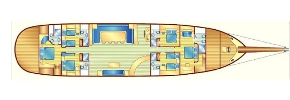 Kaya Guneri 5 Charter Boat - 2