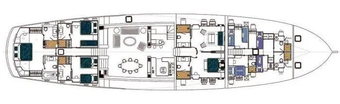 Charter a 43m Gulet in Marmaris