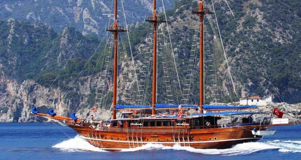 Explore Marmaris on a 45m 10 Cabin Gulet Rental