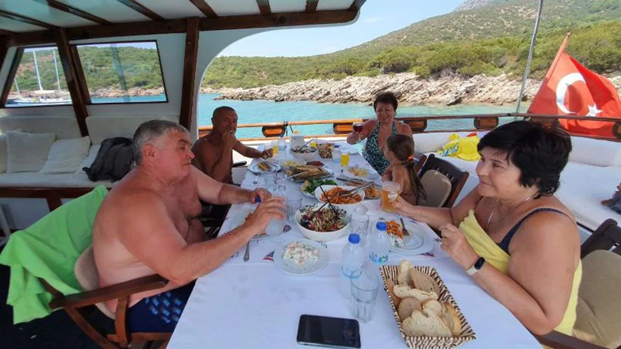 Explore Bodrum on a 15m Rental Boat