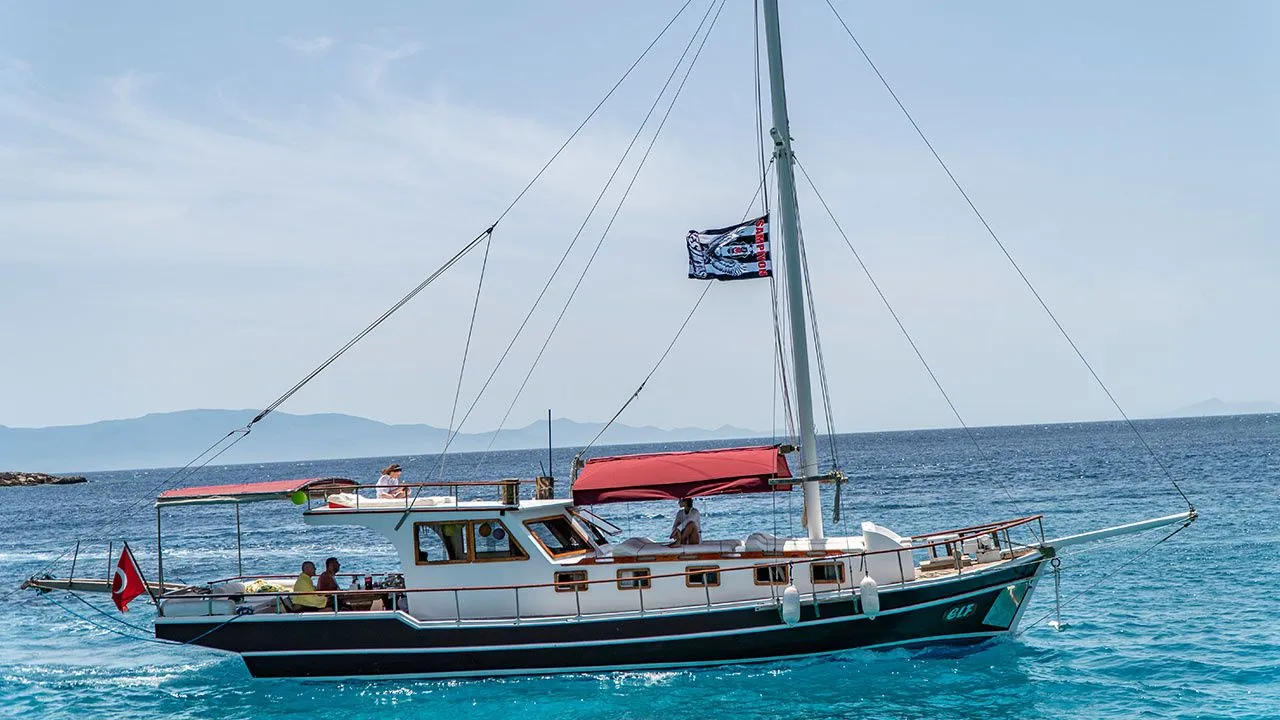 Explore Bodrum on a 15m Rental Boat