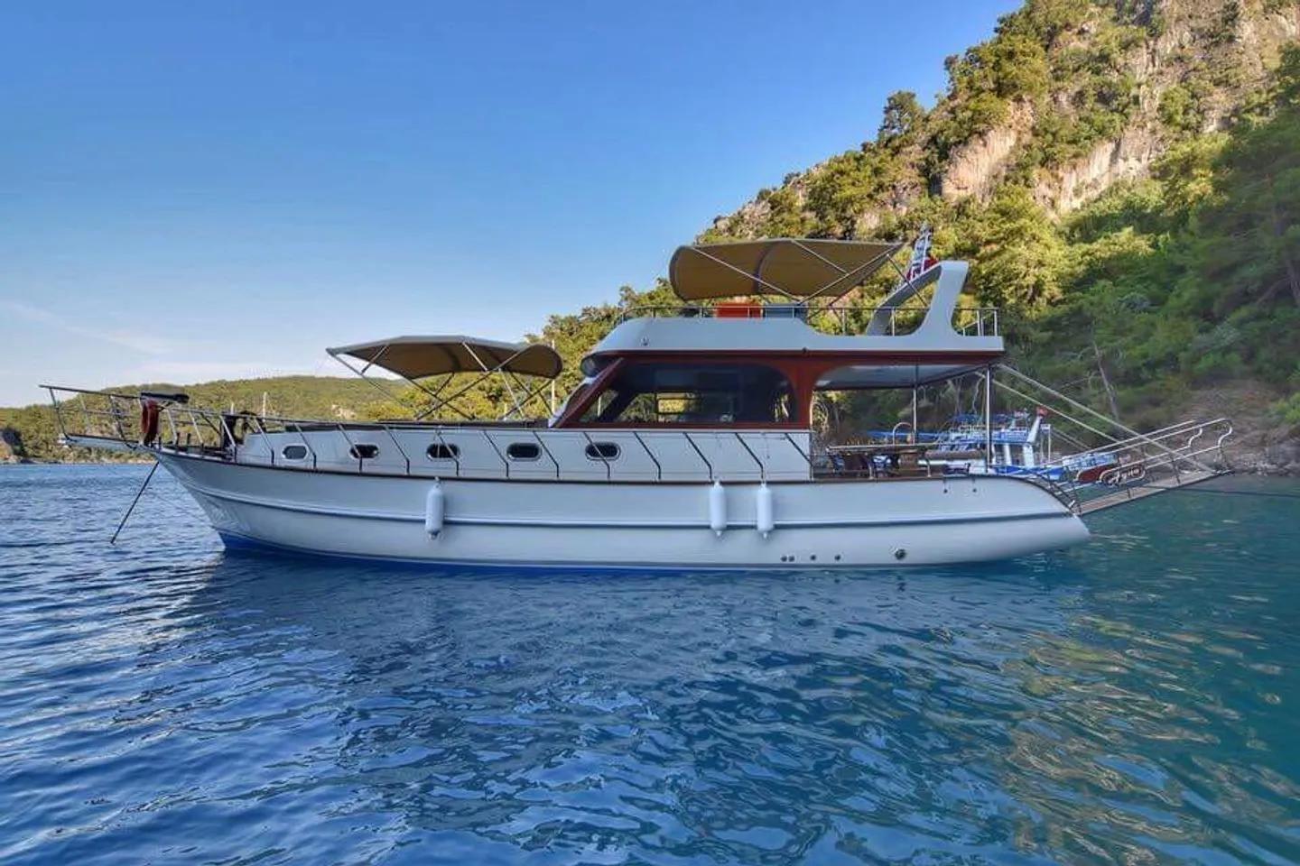 Charter a 15m Motor Yacht in Fethiye