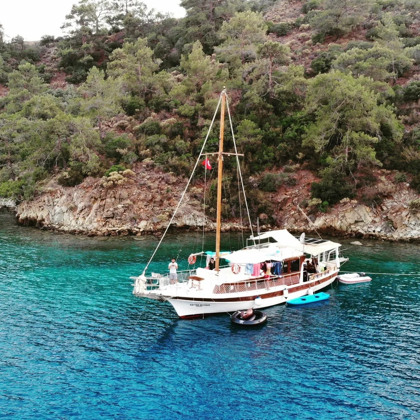 Rent a 15m Boat in Kaş