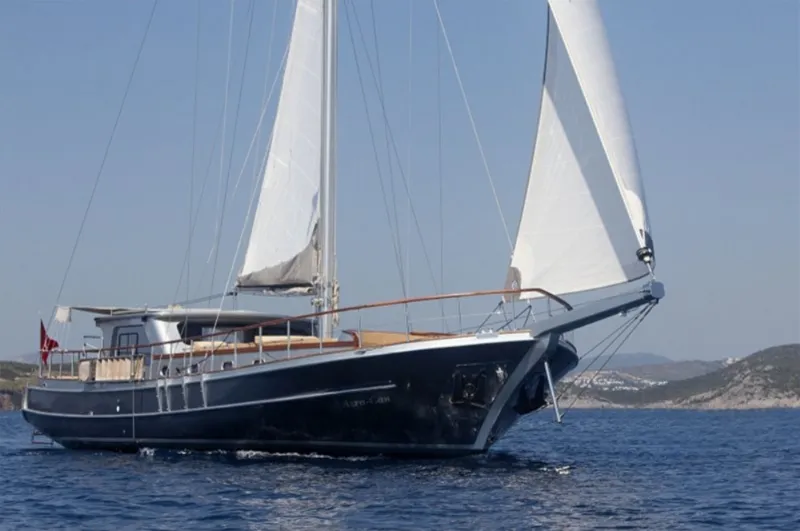 Explore Bodrum on a 18.5m 2 Cabin Gulet Rental