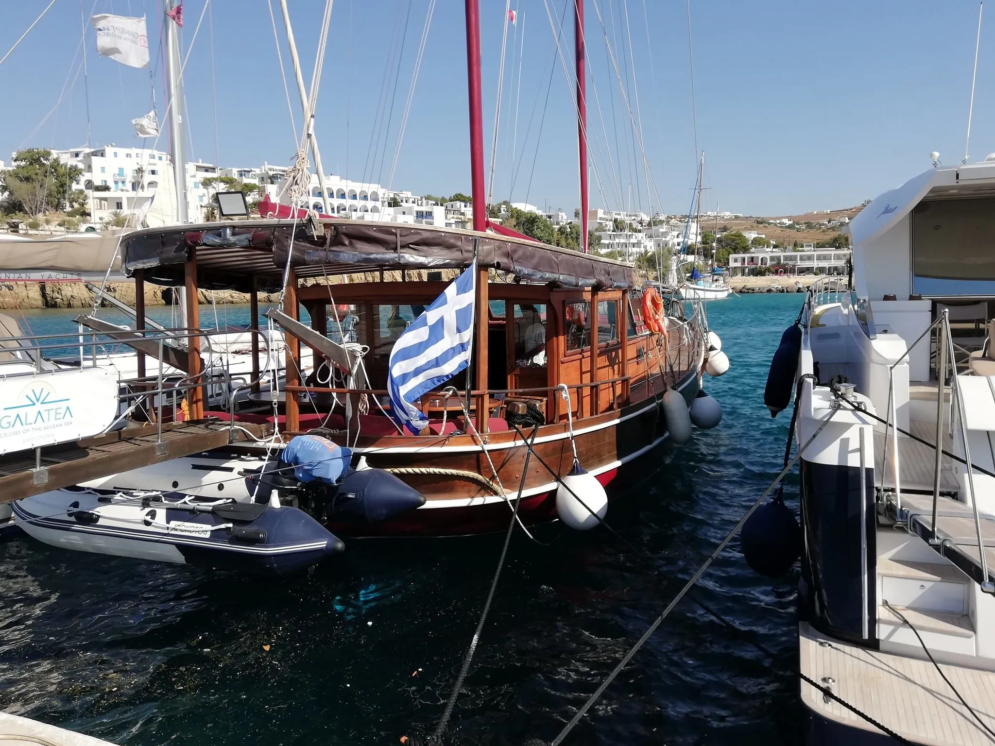 Galatea Charter Boat