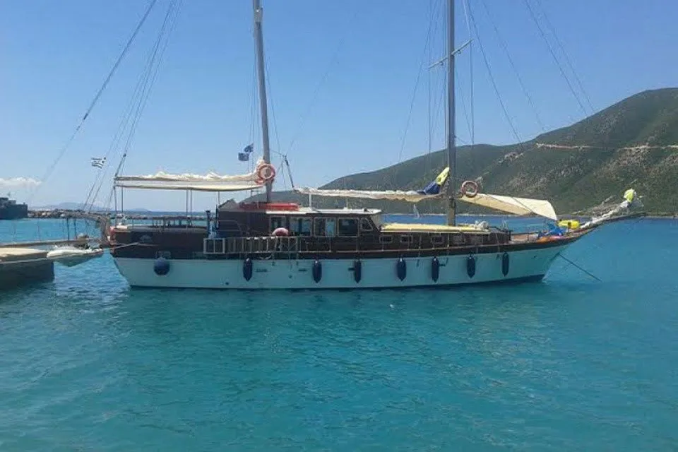 Explore Piraeus on a 19.95m Rental Gulet Gulet 66