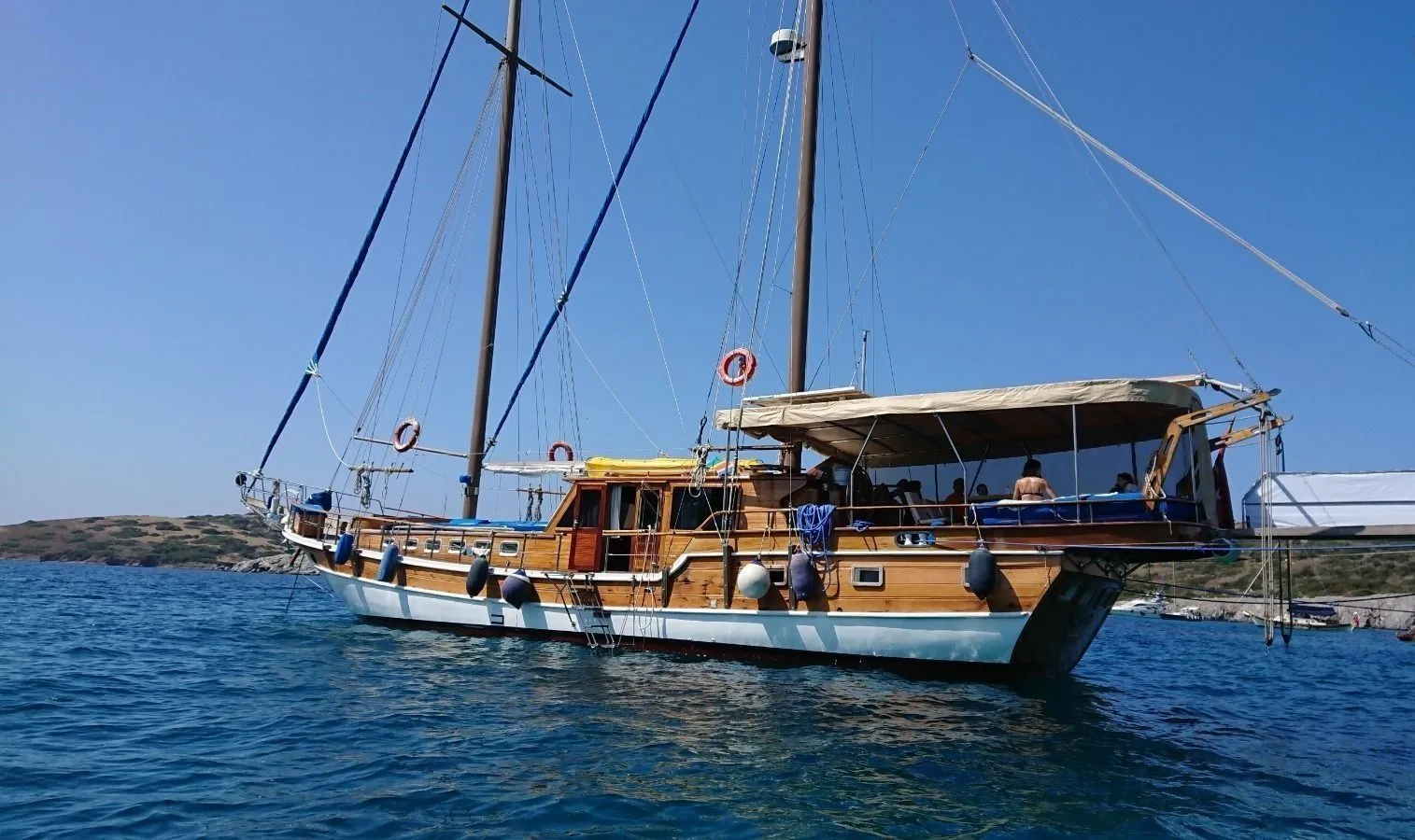 Explore Bodrum on a 21m Rental Gulet
