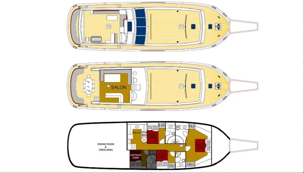 21m Göcek Boat Hire