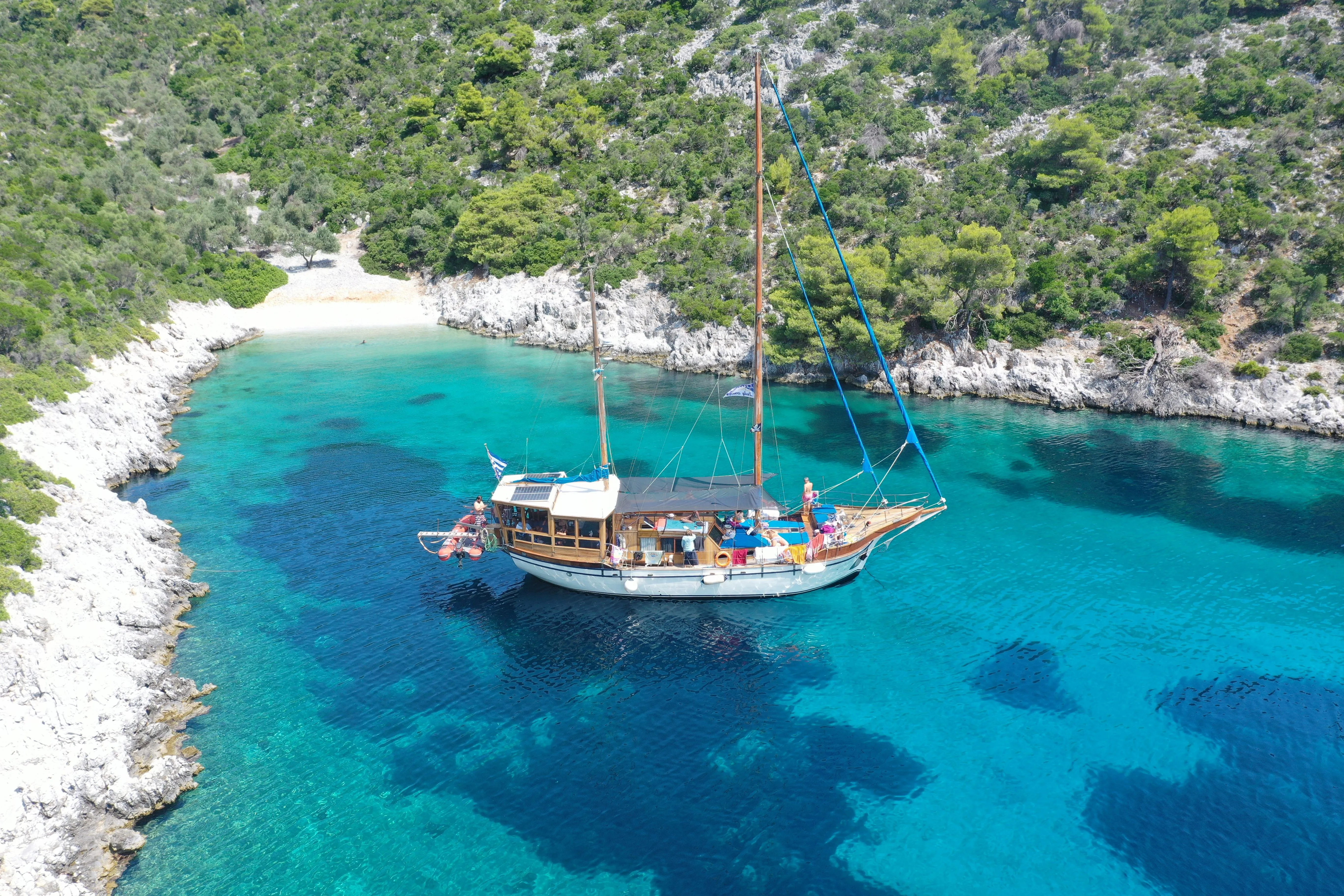 Explore Volos on a 22m Rental Boat