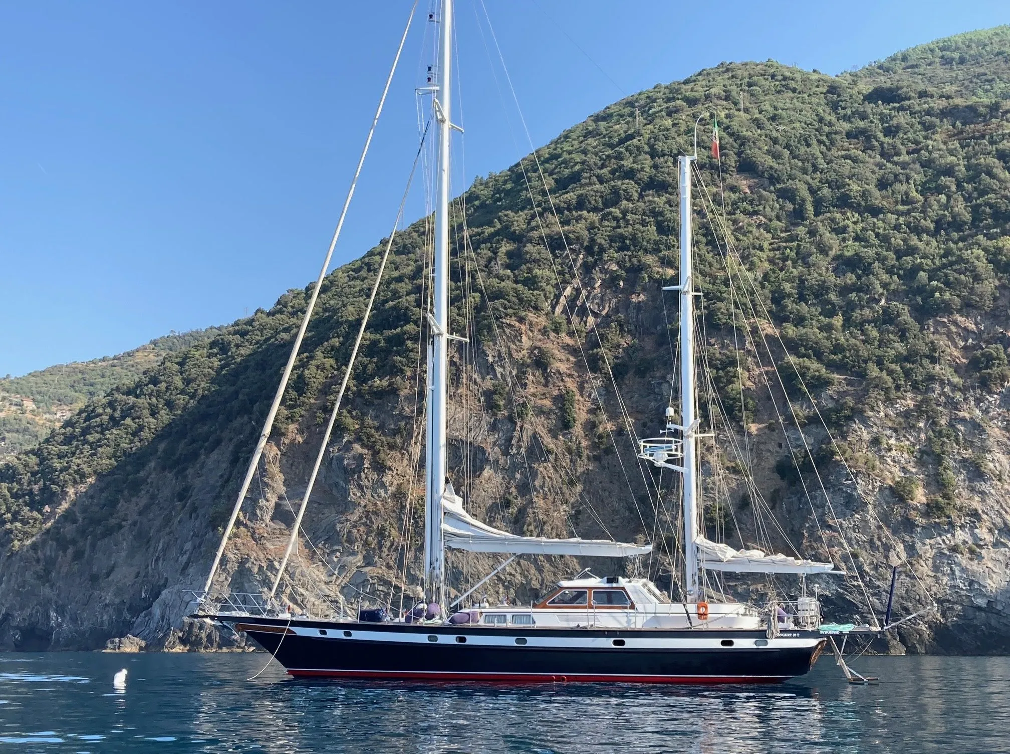 Explore La Spezia on a 23.5m Rental Sailing Yacht Gulet 77