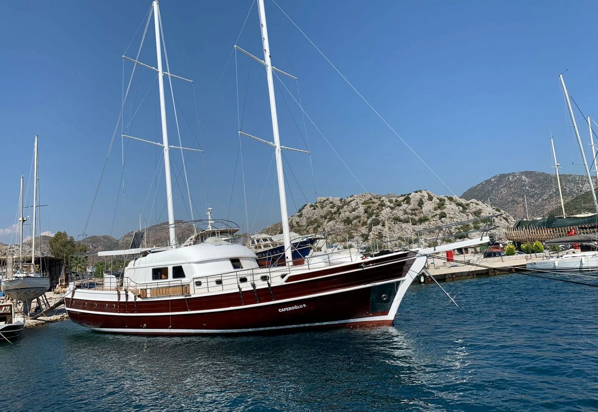 Explore Bozburun on a 24m Rental Gulet