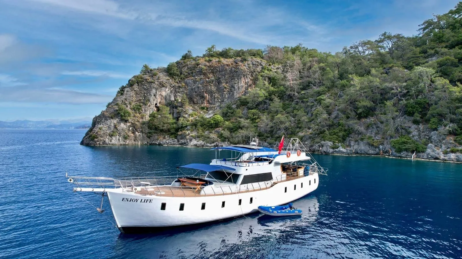 Explore Göcek on a 24m Gulet 79 Motor Yacht Rental