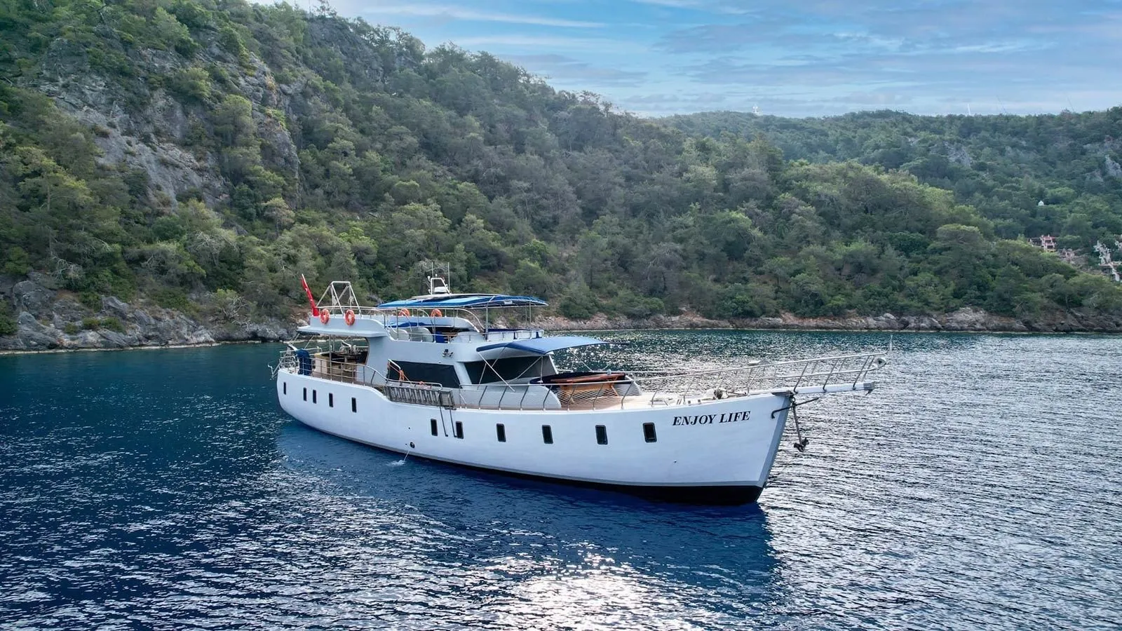 Explore Göcek on a 24m Gulet 79 Motor Yacht Rental