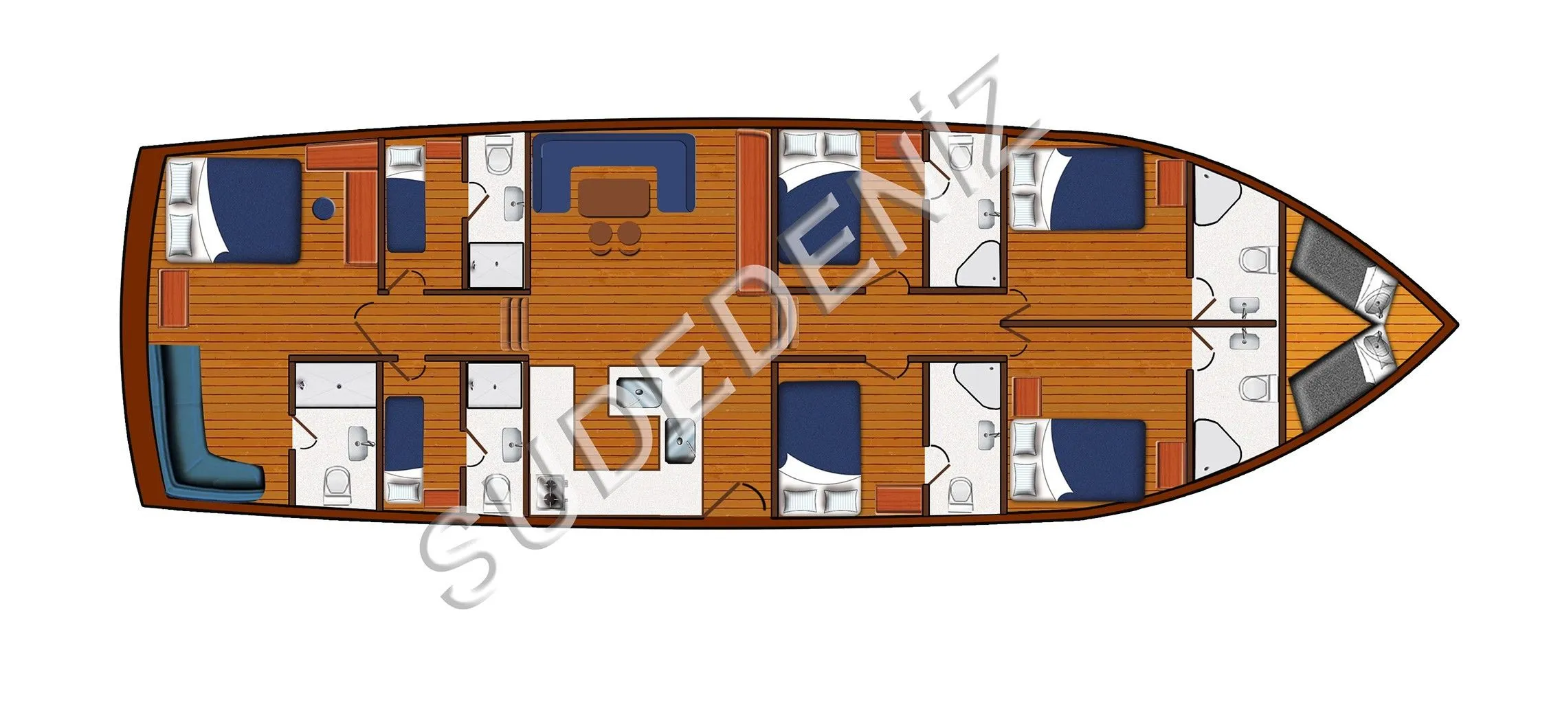 Sude Deniz Charter Boat - 2