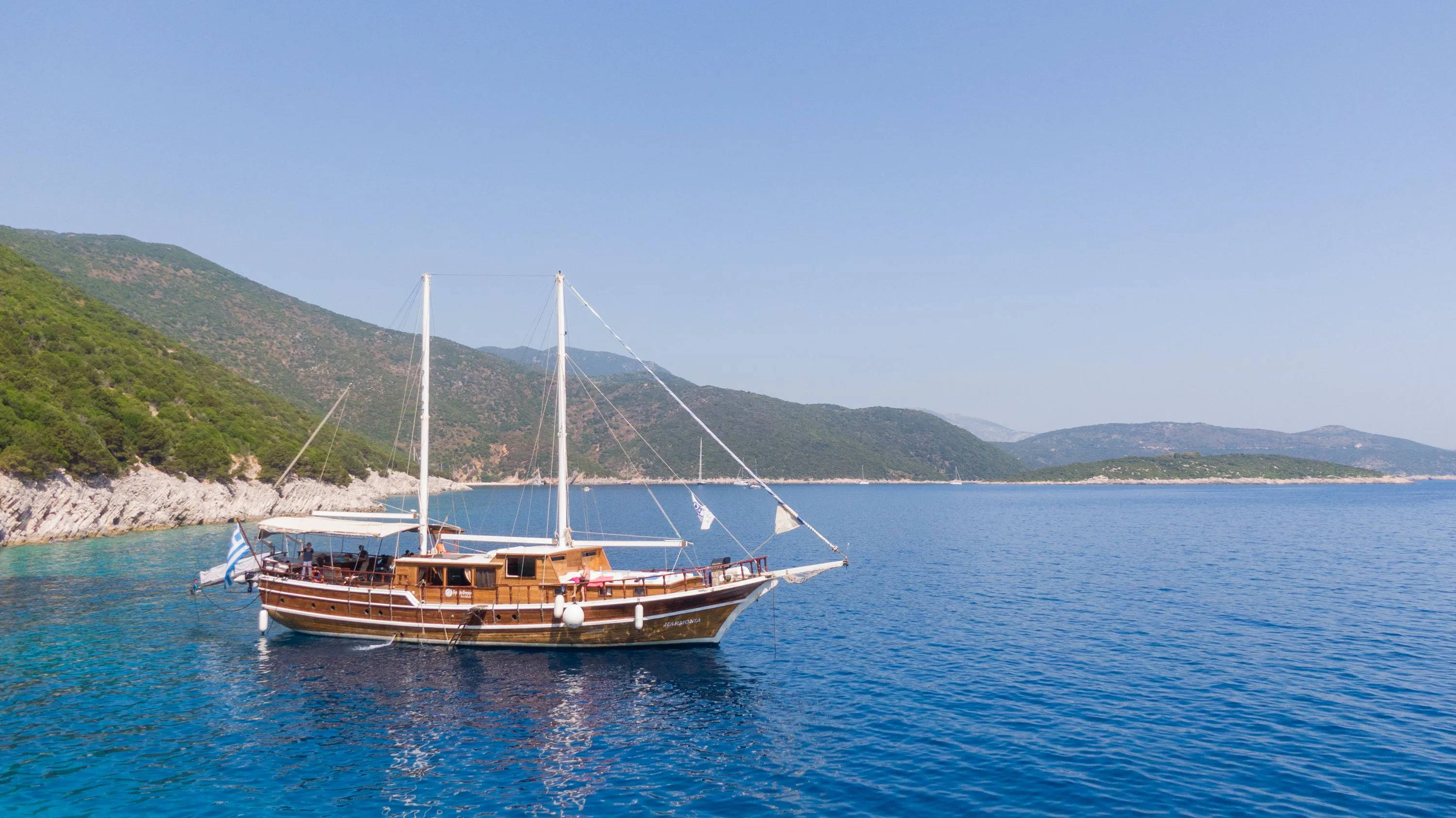 Explore Corfu Town on a 25m Rental Boat