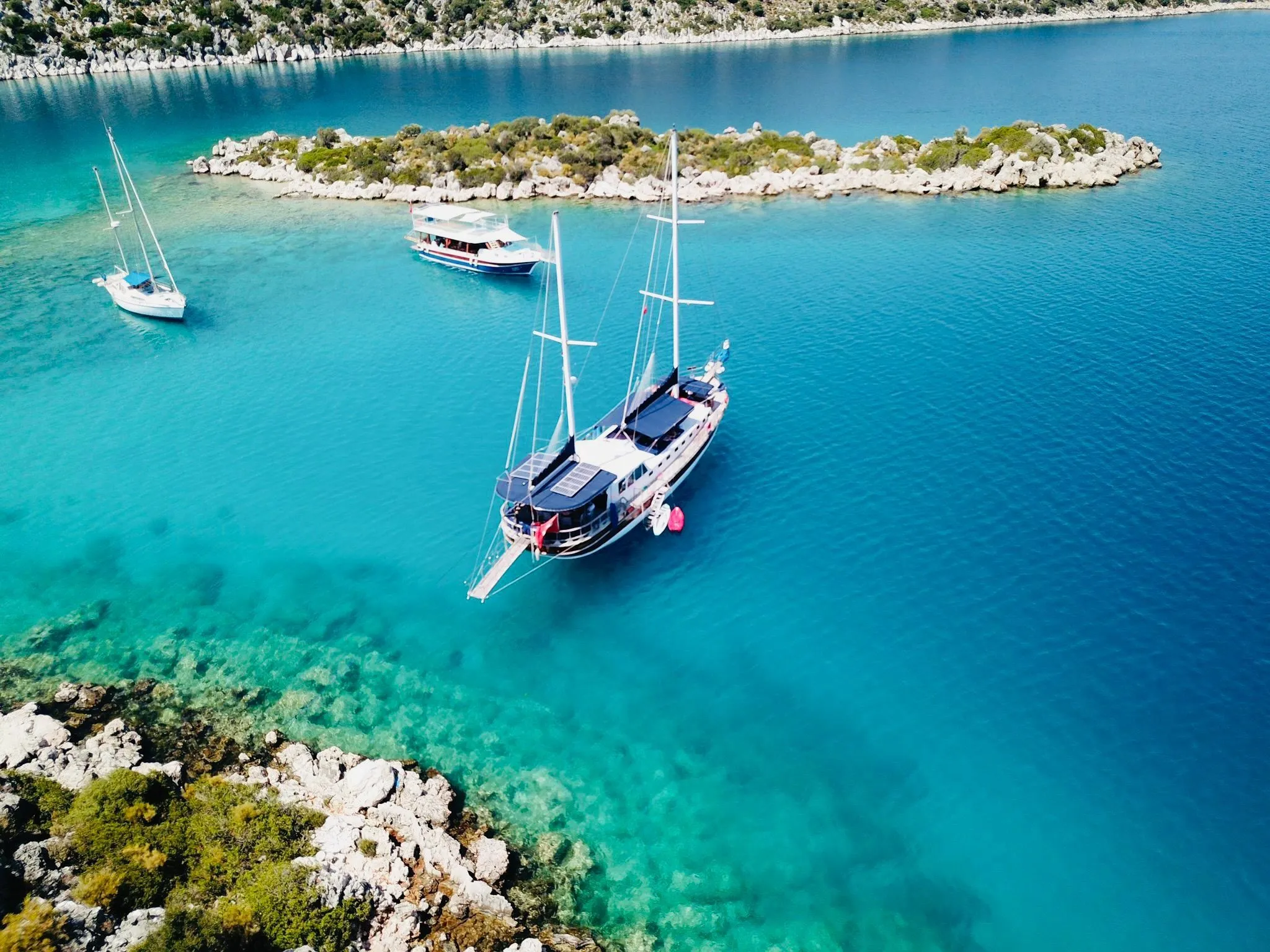 Explore Kaş on a 25m Rental Boat