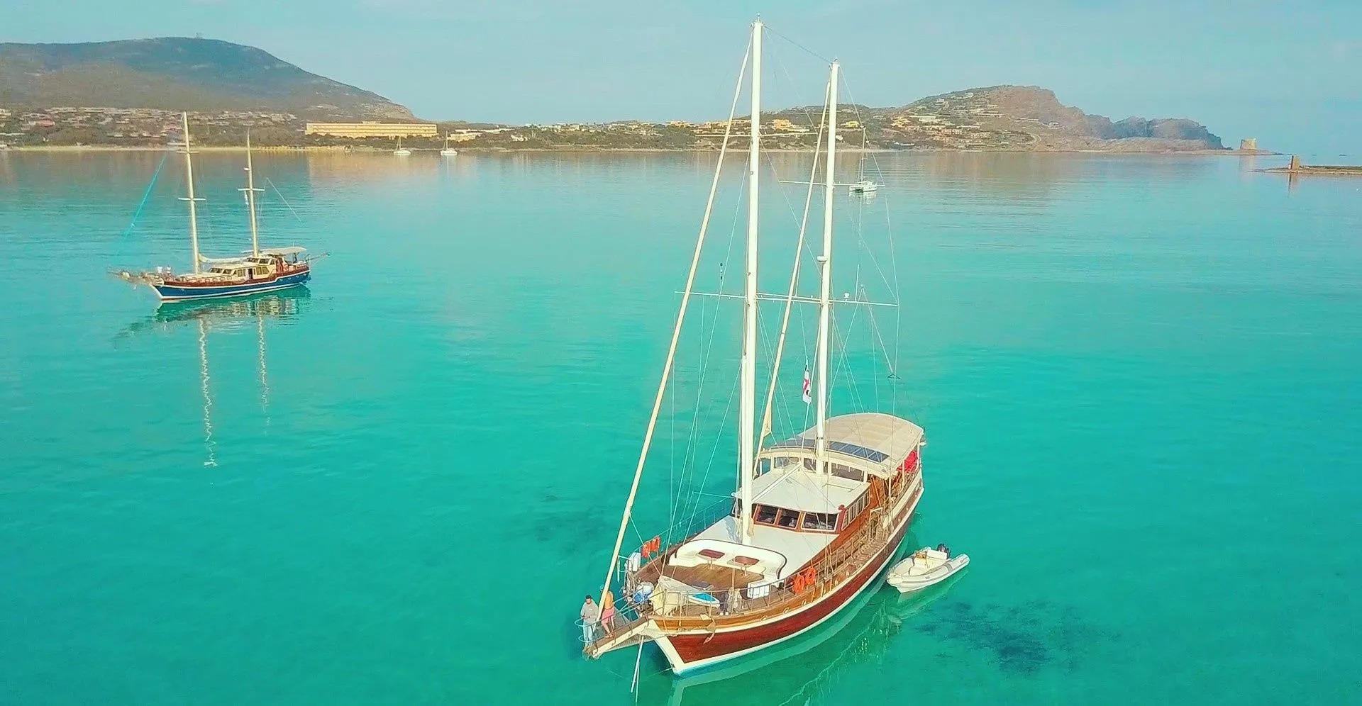 Rent a 25m 6 Cabin Gulet in Cannigione