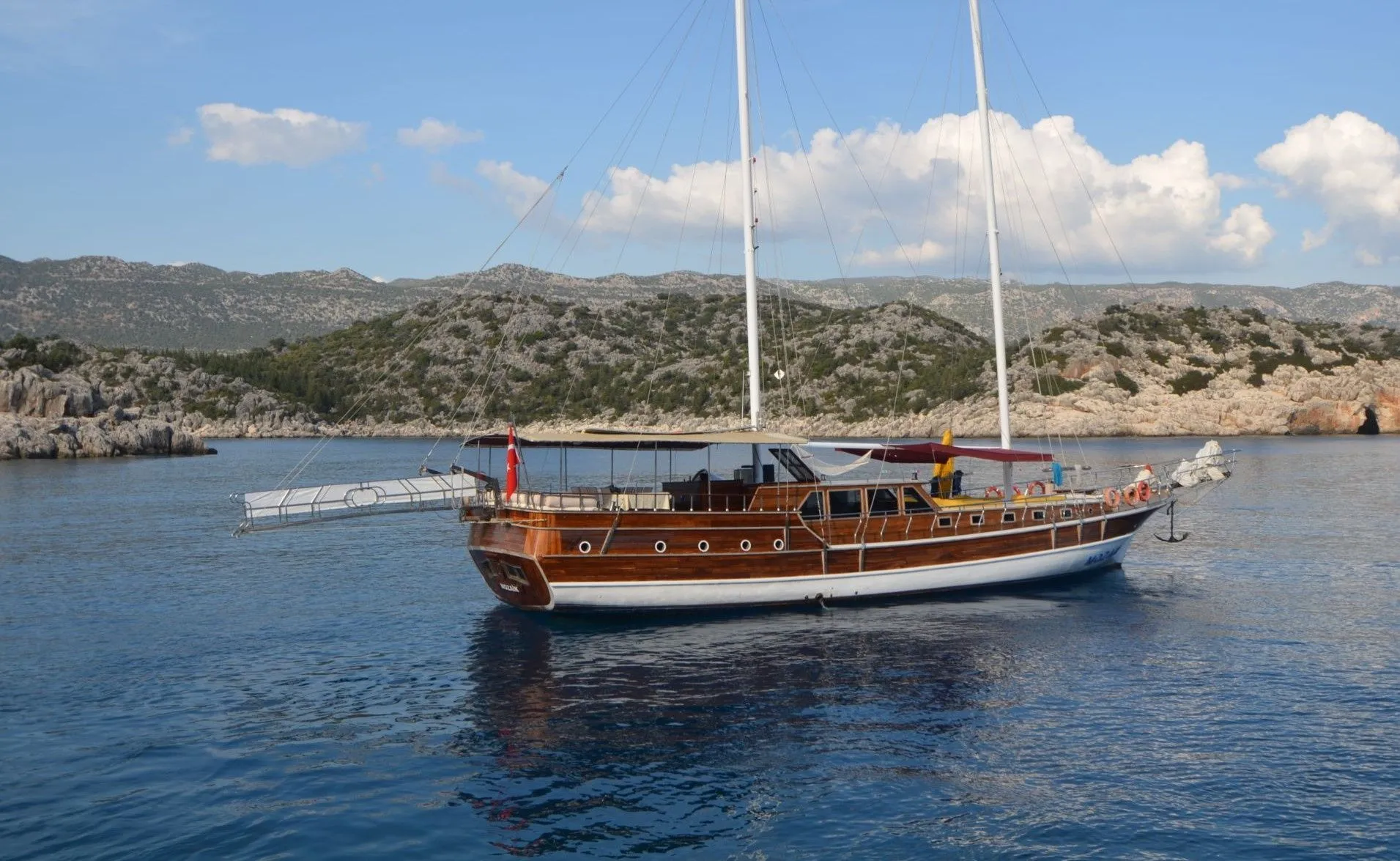 Explore Fethiye on a 26m 8 Cabin Gulet Rental