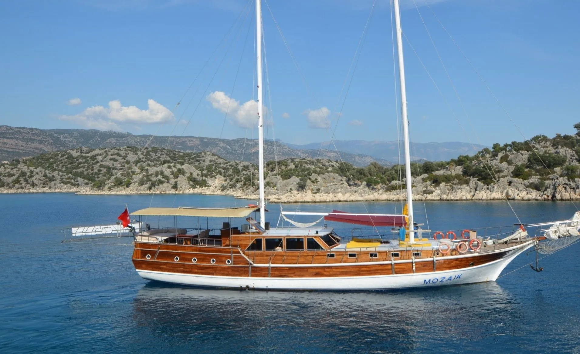 Explore Fethiye on a 26m 8 Cabin Gulet Rental