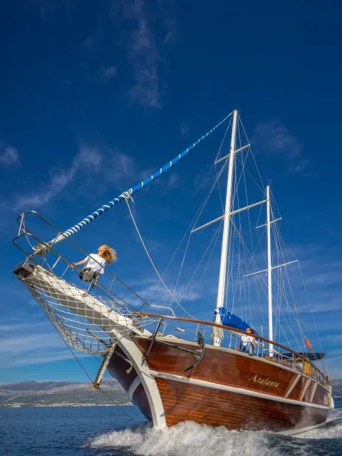 Explore Stobreč on a 28m Rental Gulet